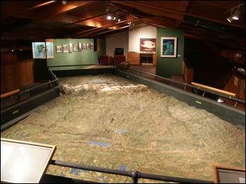 Relief Map of Colorado-Big Thompson Project at Loveland Museum