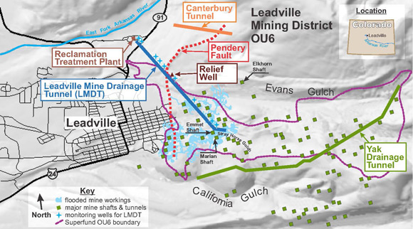 Leadville Mine Drainage Tunnel Overview