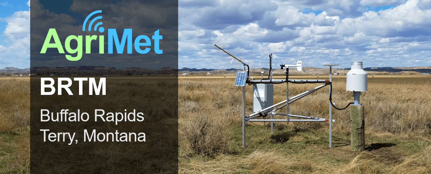 Agrimet Data Collection Station at Terry, MT
