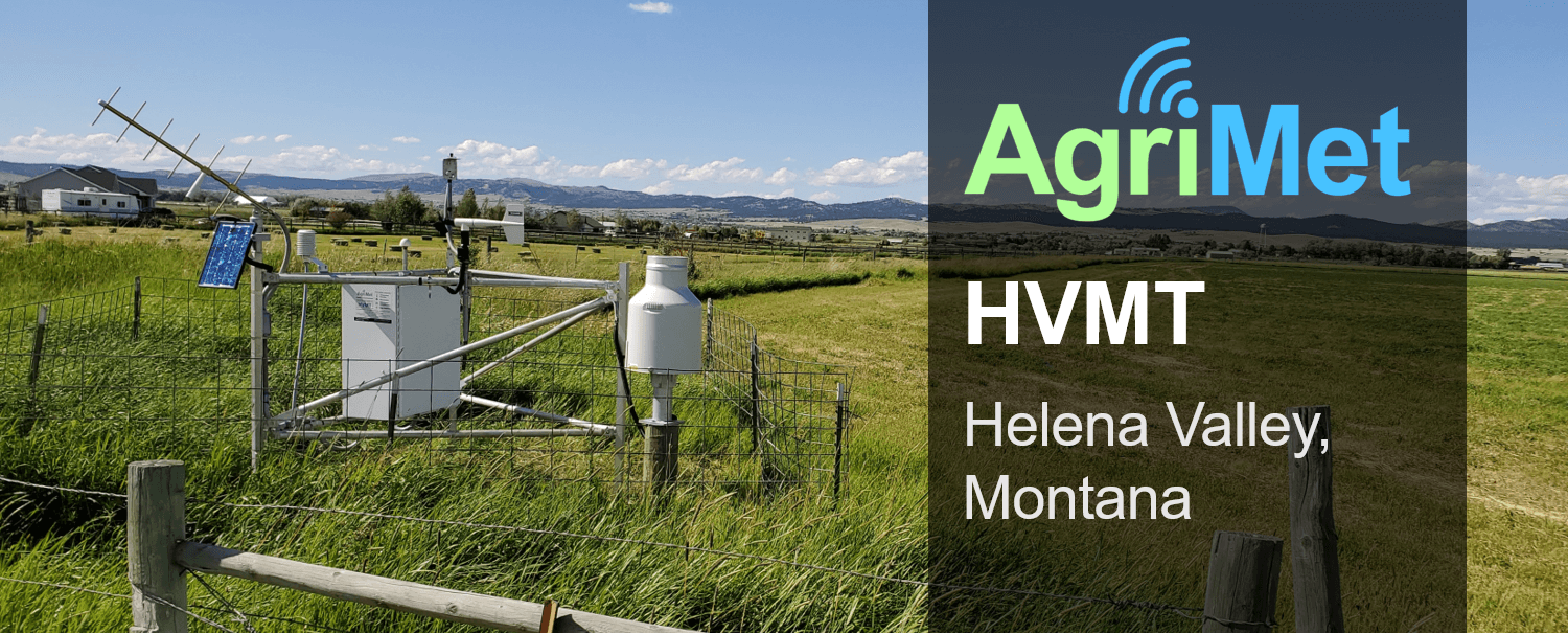 Agrimet Data Collection Station at Helena Valley Weather Station, Montana
