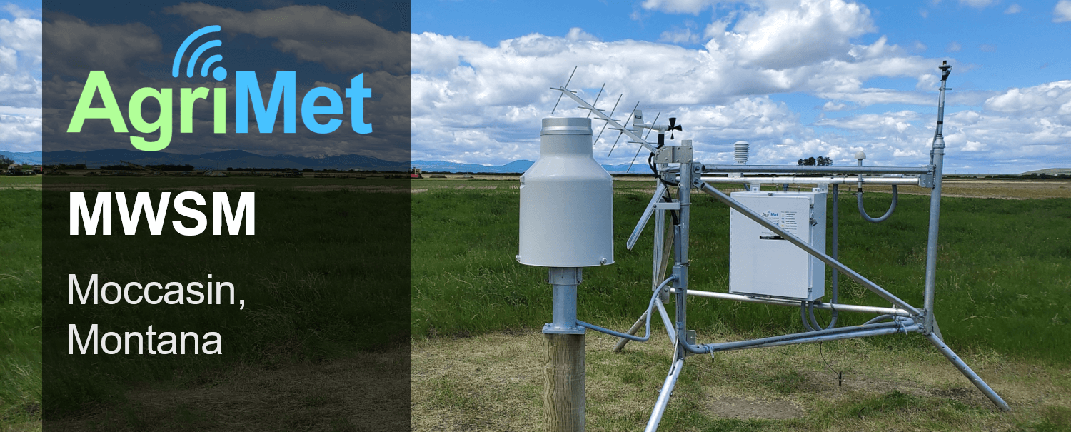 Agrimet Data Collection Station at Moccasin, MT