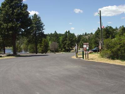 Entrance to Court Sheriff Campground