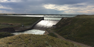 Photo of Fresno Dam and Reservoir