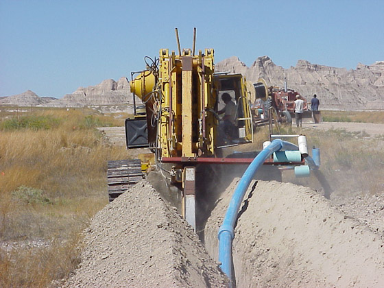 Redshirt Pipeline Construction