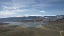 An eagle's eye view of Green Mountain Reservoir. Photo by Charles Young.