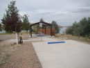 Tamarask-middle: New accessible campsite installed at Boysen State Park, Tamarask Campground, Boysen Reservoir. Photo by Harold Morrow.