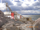 Modification of the spillway begins at Pathfinder Dam in south central Wyoming.