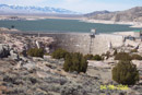 Pathfinder Dam, with the Ferris Mountains in the Distance by Harold Morrow.