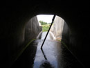 The Arbuckle Dam river outlet works under inspection by Adam Milligan.
