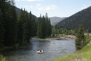 Reclamation families raft the Gallatin River in Montana by Steve Marquez.