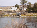 Wheelchair accessible fishing pier on Reclamation managed land at the Miracle Mile, North Platte River. Photo by Harold Morrow.