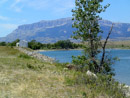 Pishkun Reservoir near Choteau, Mont. Photo by Clark Larsen.