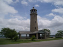Civilian Conservation Corps. mock lighthouse at Lake Minatare, North Platte Project, Lake Minatare State Recreation Area. Photo by Harold Morrow.