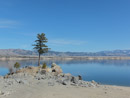 View of the Big Belt Mountains and Canyon Ferry Reservoir from Lorelei Day Use Area. Photo by Taryn Preston.