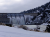 Canyon Ferry Dam in the winter. Photo by Taryn Preston.