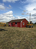In 2016 the Dakotas Area Office worked with the Montana Youth Corps under a grant agreement to finish painting the Ditchrider house and barn on the Belle Fourche Irrigation District. Photo by Renee M. Boen.