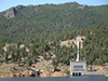 View of Marys Lake Powerplant and Gate House Estes Park Colorado and The Colorado-Big Thompson Project. Photo by David Hartman.
