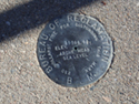 Elevation marker at the North Cunningham Diversion Dam (part of the Fryingpan-Arkansas West Slope Collection System).