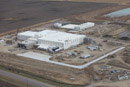 Aerial of the water treatment plant taken in November 2011.