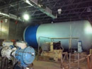 A surge tank in the Lewis and Clark Rural Water System Treatment Plant as seen in November 2011.