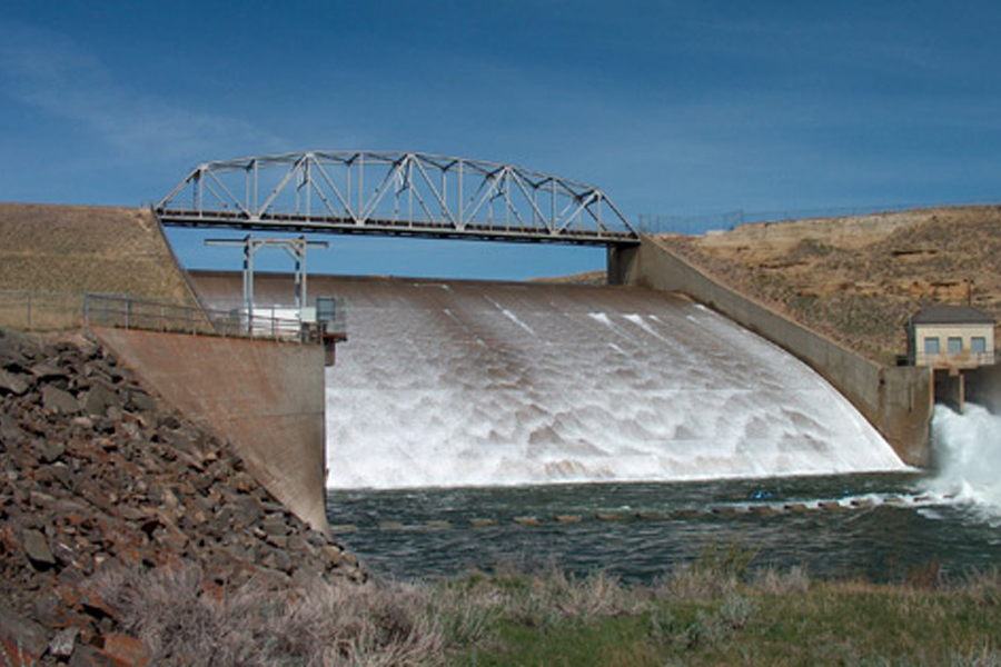 Fresno Dam Spillway