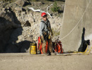 Joe Rohde at Sun River Diversion Dam.