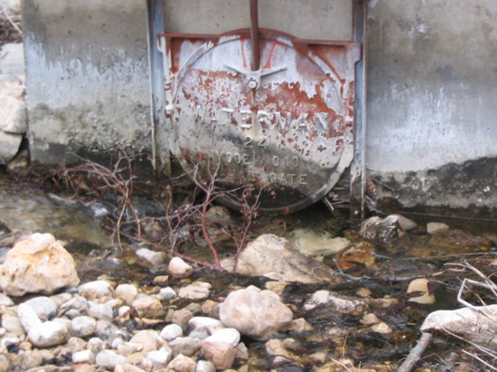 Headgate Flow Restriction in the Pryor Irrigation Unit