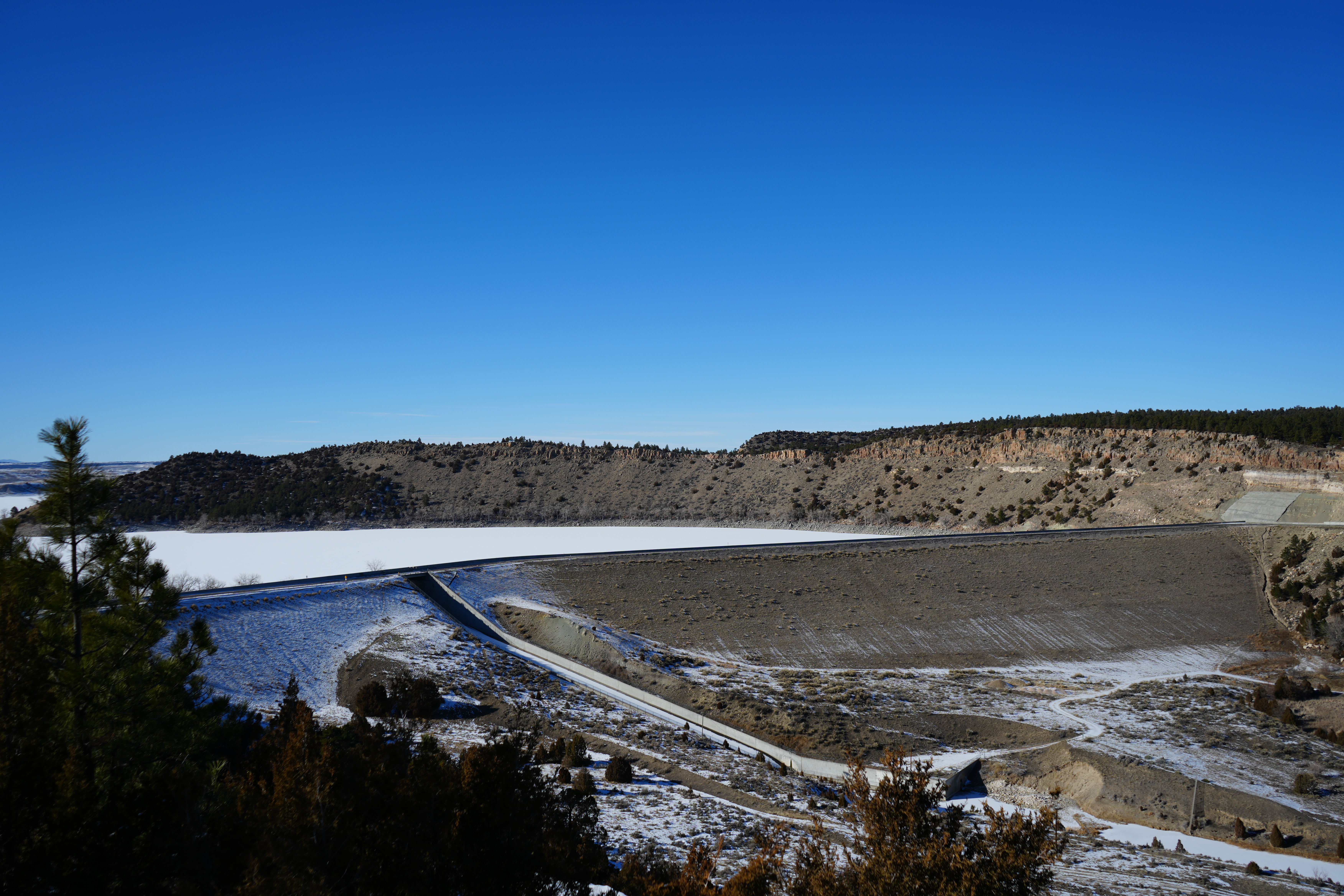 Photo of Glendo Dam