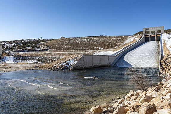 Photo of Alcova Dam