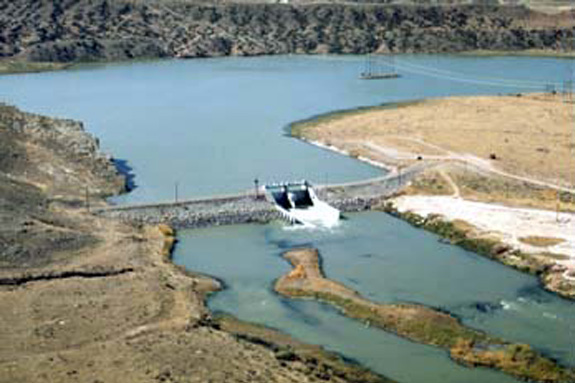 Photo of Gray Reef Dam