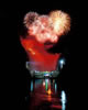 Photo - Fireworks over the dam, June 2002.