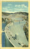 Post Card - Highway across dam, connecting Nevada and Arizona