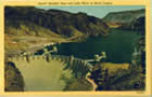 Post Card - Hoover Dam and Lake Mead in Black Canyon