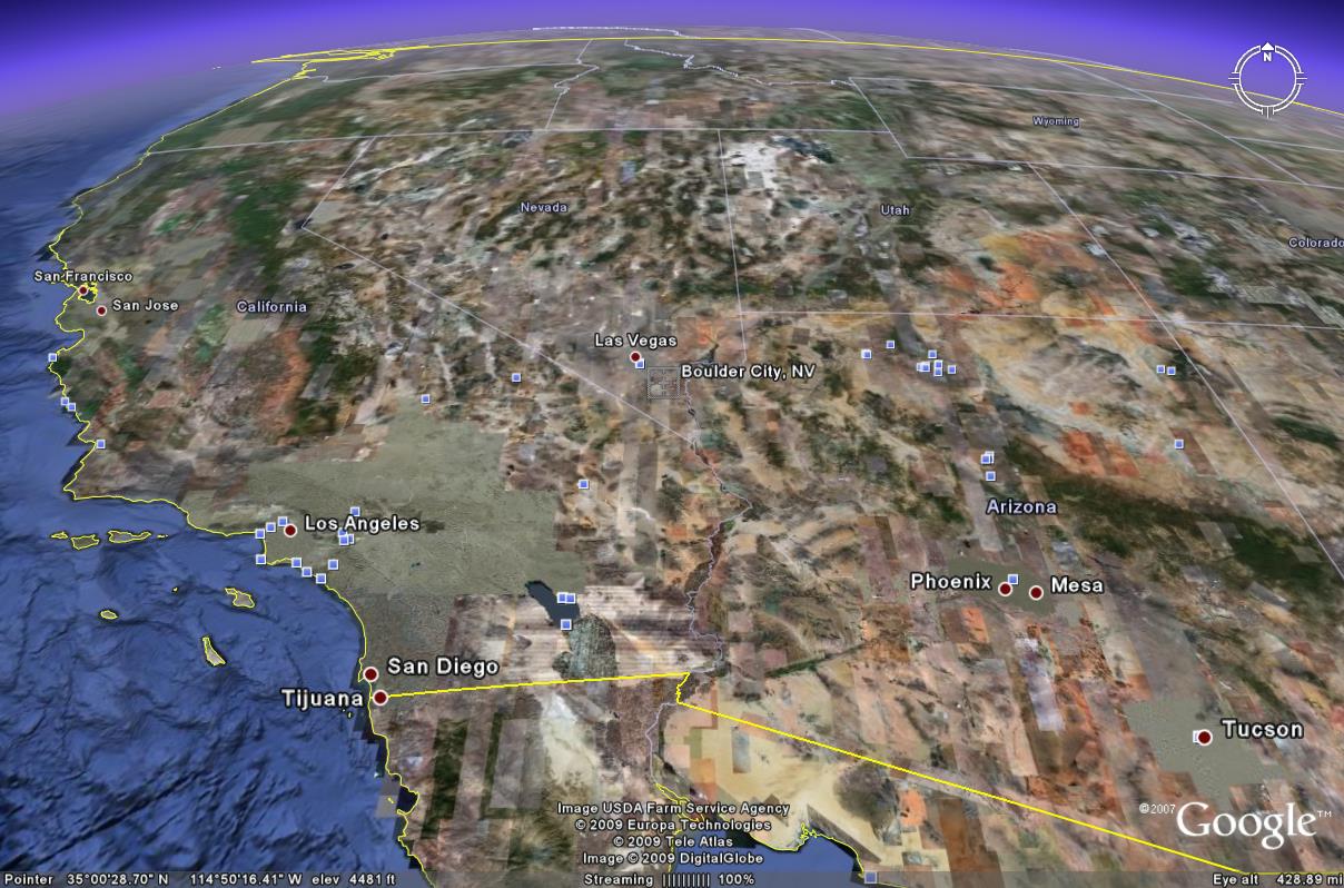 thumbnail of online geographic search engine