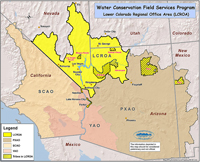 Service Area Map - click to view full-size version