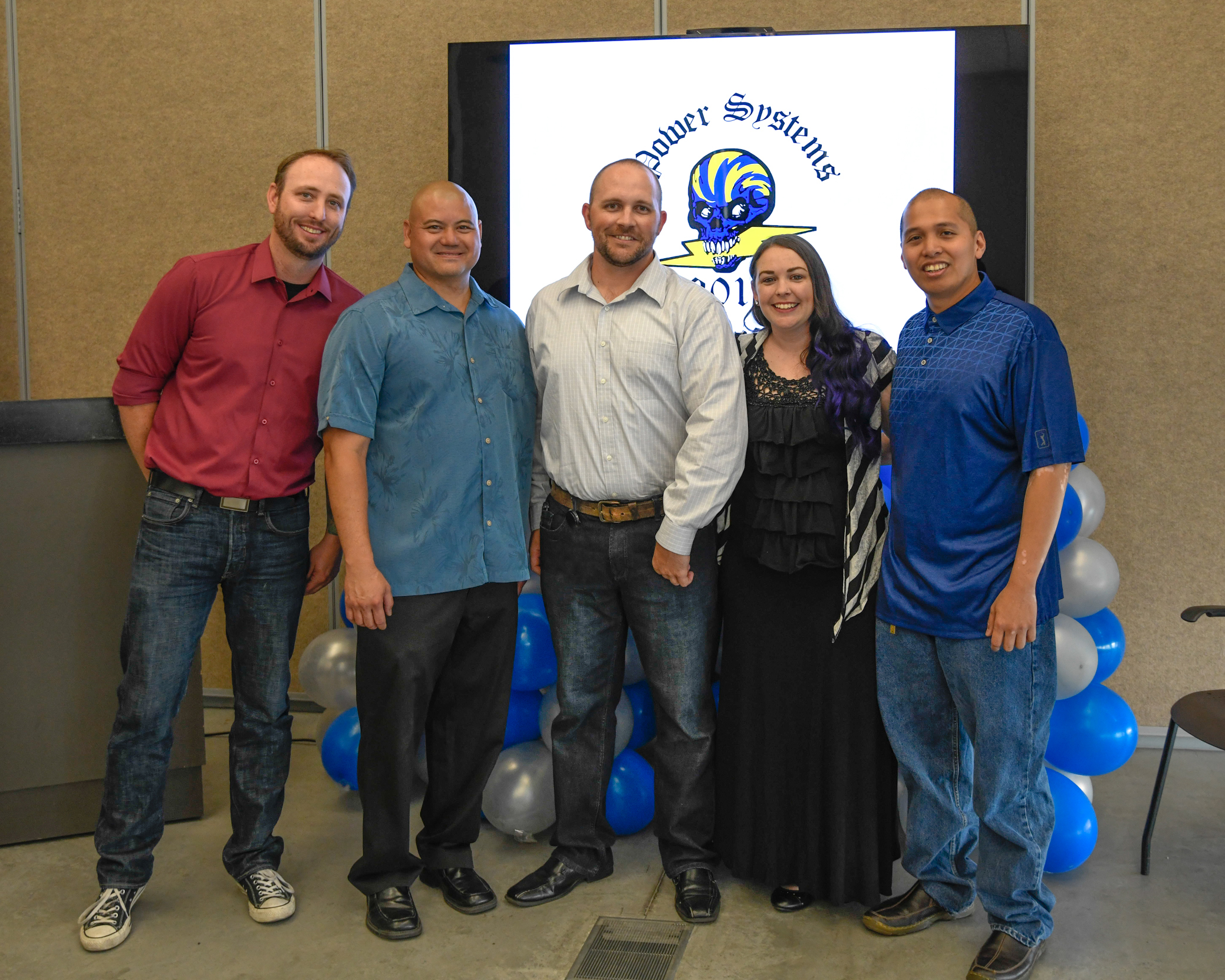 Pictured are the Power System Electrical Apprenticeship graduates at Hoover Dam. Photo provided by Daniella Grabish.