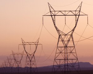 powerlines from Hoover Dam