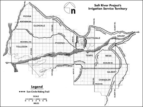 SRP Canals, Courtesy of Salt River Project