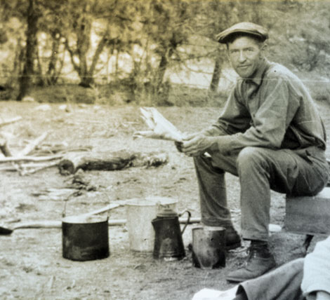 William H. Bartlett came to Arizona in 1888 at the age of nine. He later helped organize the Verde River Irrigation and Power District. For 10 years, he served as the District's field engineer and for 33 years as secretary. He is credited with discovering the dam site while surveying the Verde River. His knowledge of the river and its surrounding topography was unsurpassed. Bartlett lived and worked in the Phoenix area until he died in June 1966. (Courtesy of Salt River Project)