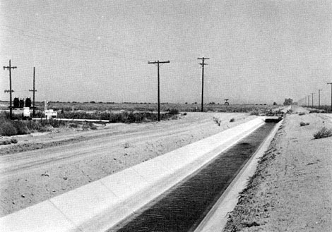 Now there's no trouble from gophers or water weeds, no seepage, and much less evaporation since the water travels much faster. Arizona Farmer-Ranchman, September 1969.