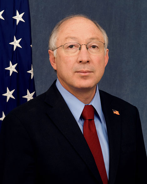 Kenneth Lee 'Ken' Salazar, February 2009. Department of the Interior photo.