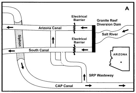CAP Electrical Fish Barrier Map 1