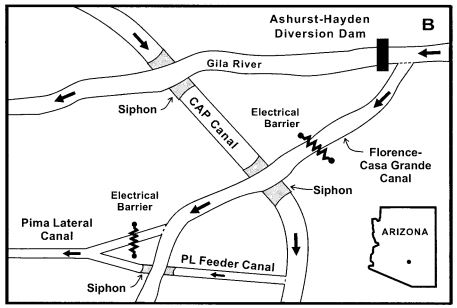 CAP Electrical Fish Barrier Map 2