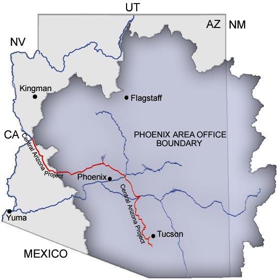 Phoenix Area Office Boundary