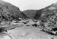Theodore Roosevelt Dam - Pre-Construction 1898