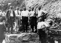 The First Stone is laid at historic Roosevelt Dam