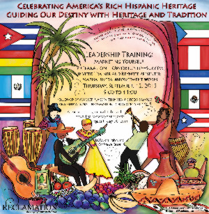 Hispanic heritage poster