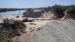 Photo one in area from River Mile 252.9 to River Mile 252.8 in an area identified as Piute Wash.