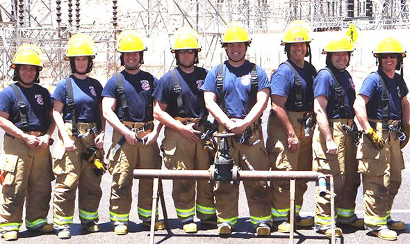 >Hoover Dam Fire Brigade Team