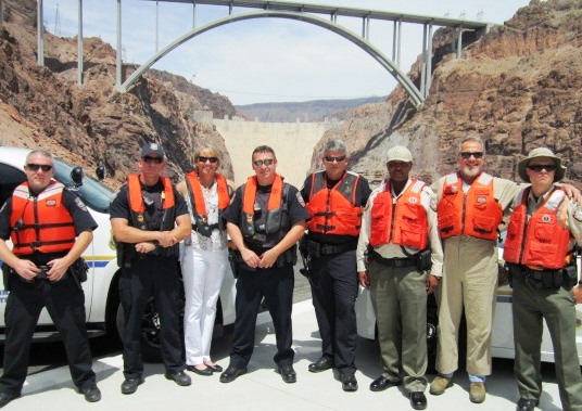Hoover Dam Police Department Demonstrates its Support for Water Safety